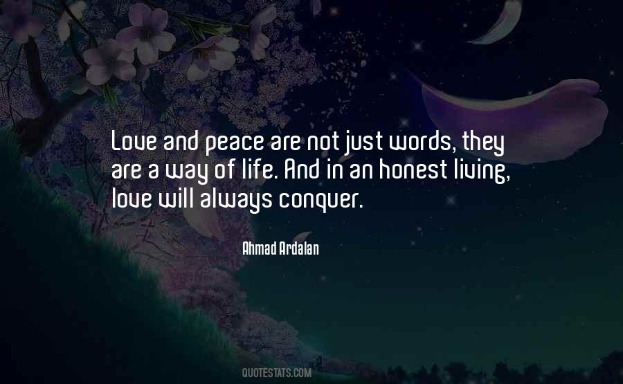 Quotes About Living In Peace #643919