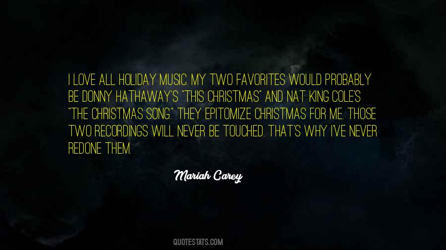 Quotes About Music And Christmas #1665427