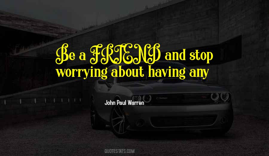 Pastor John Paul Warren Quotes #1176436