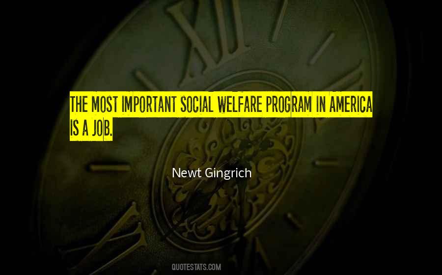 Quotes About Social Welfare #704464