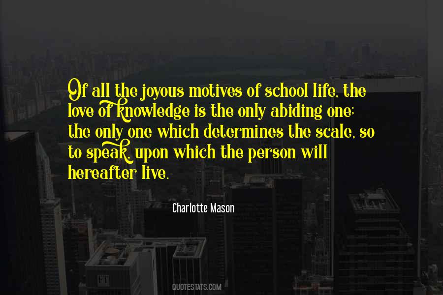 Quotes About School Life #1865575