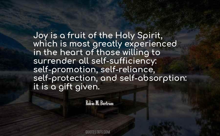 Quotes About Fruit Of The Spirit #932257