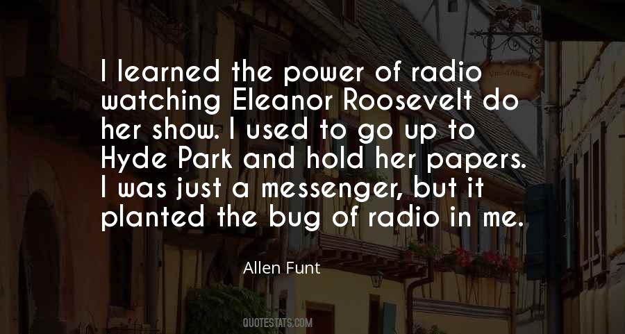 Power Of Radio Quotes #537499