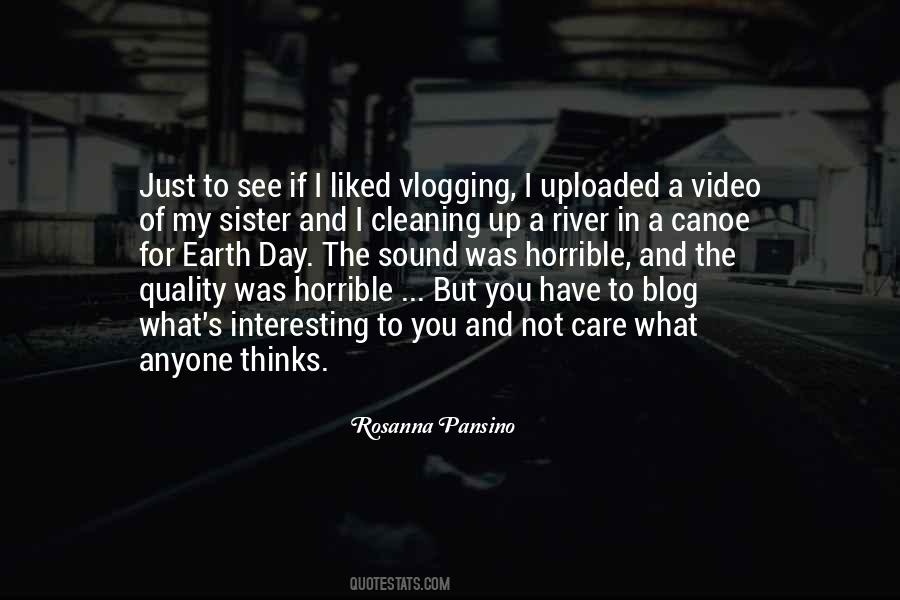 Quotes About Vlogging #96006