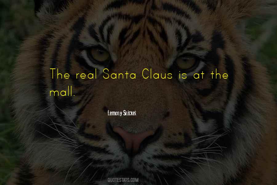 Mall Santa Quotes #1240345