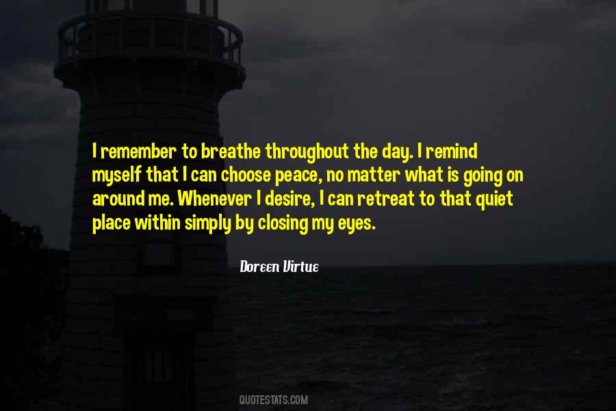 Remember To Breathe Quotes #1351201