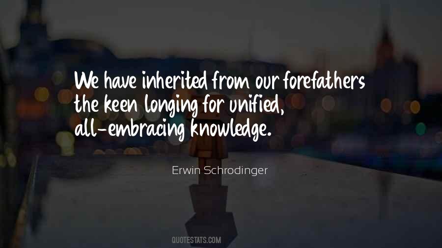 Inherited Knowledge Quotes #51395
