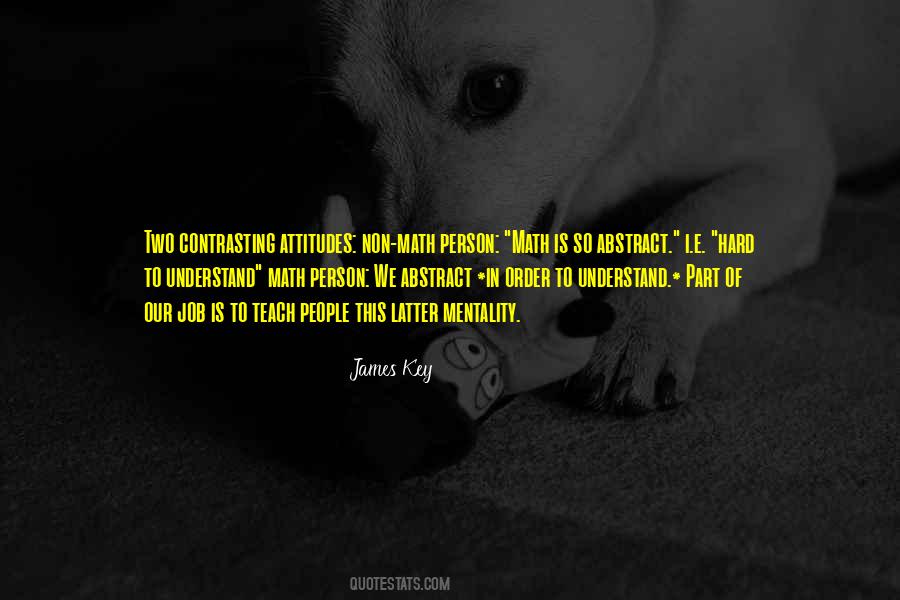 Two Contrasting Quotes #764853
