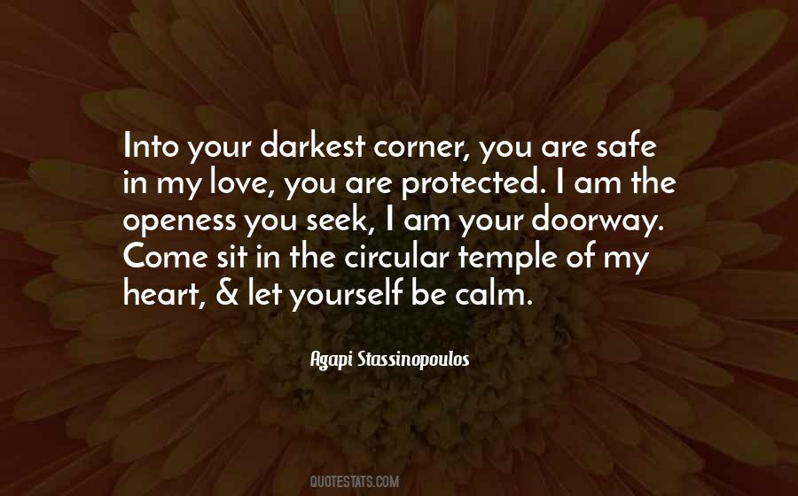 Calm My Heart Quotes #291955