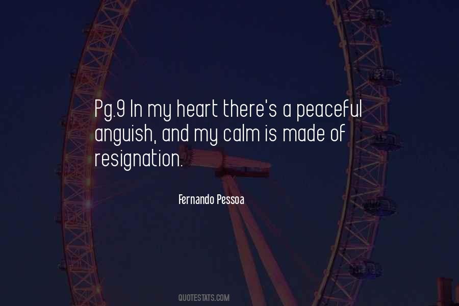 Calm My Heart Quotes #302489