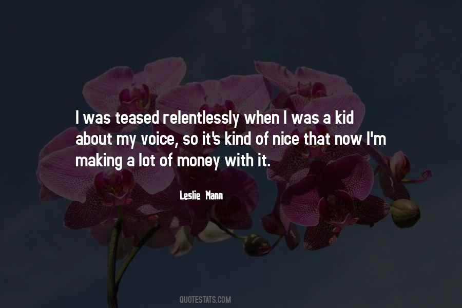 Quotes About A Nice Voice #1178605