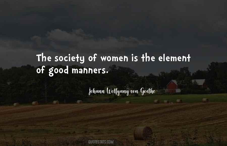 Quotes About Good Manners #1144976