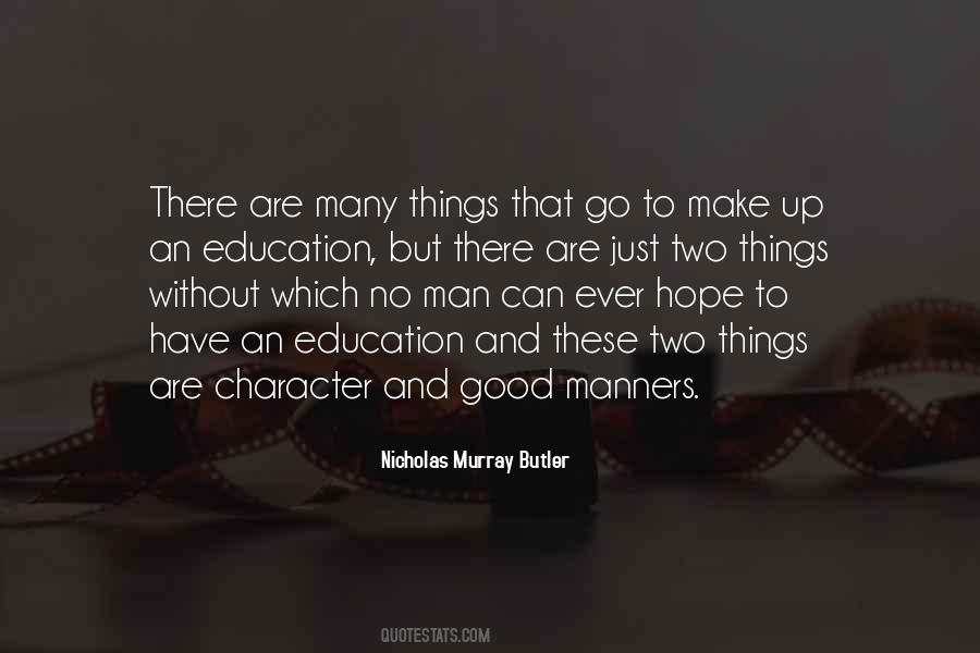 Quotes About Good Manners #1634270