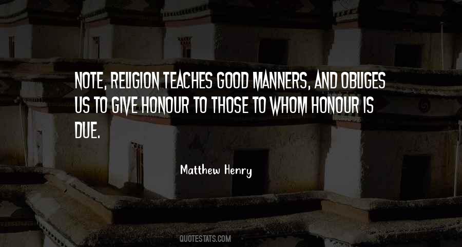 Quotes About Good Manners #1872158