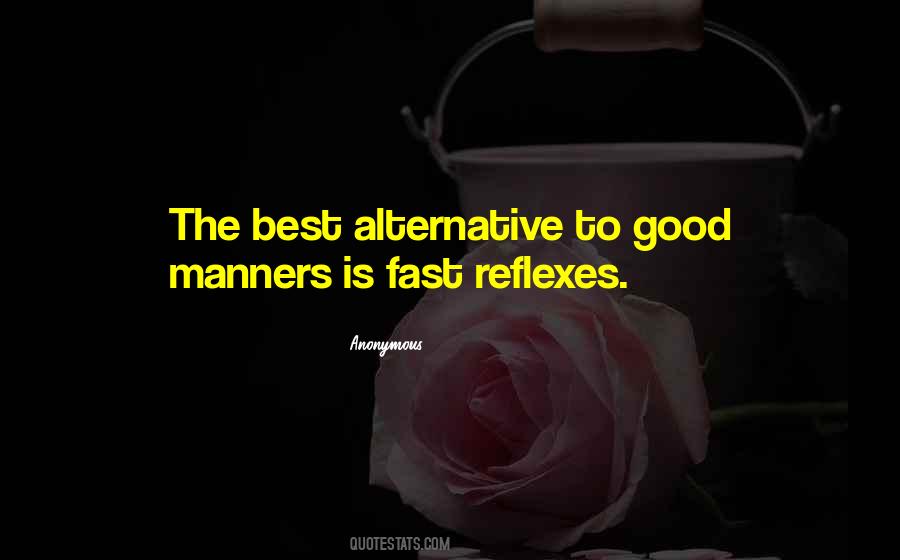 Quotes About Good Manners #923941