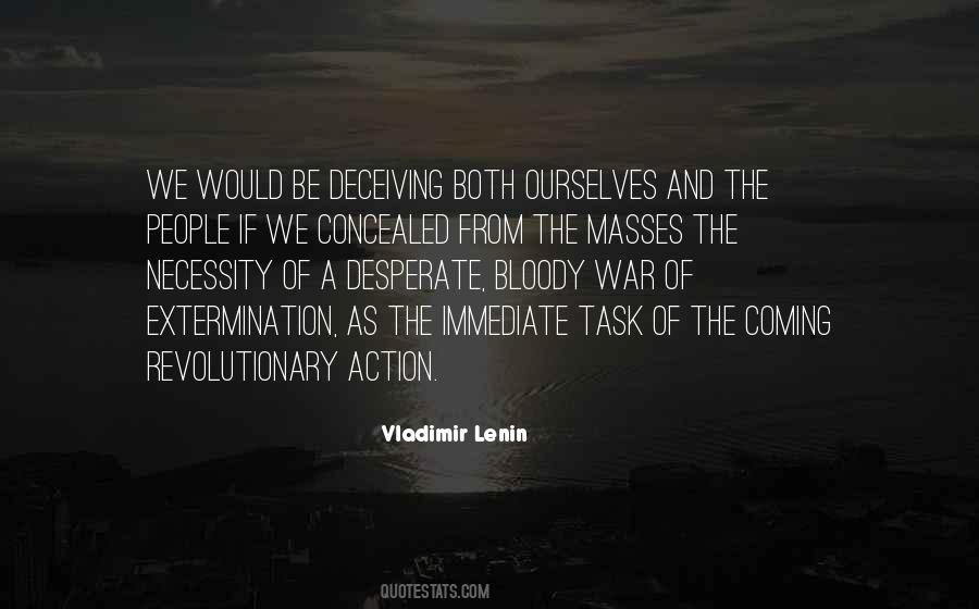 Quotes About The Necessity Of War #1334598