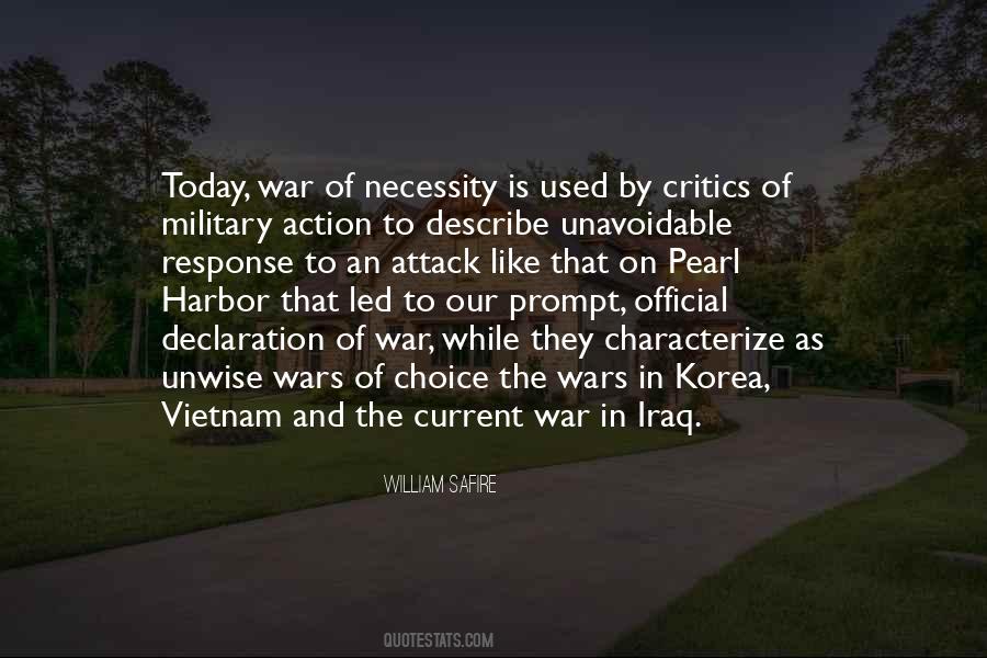 Quotes About The Necessity Of War #755874