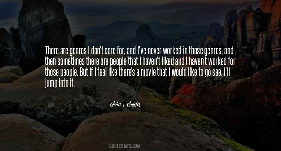 Quotes About Movie Genres #296456