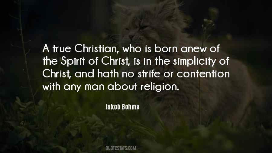 A True Christian Quotes #299117