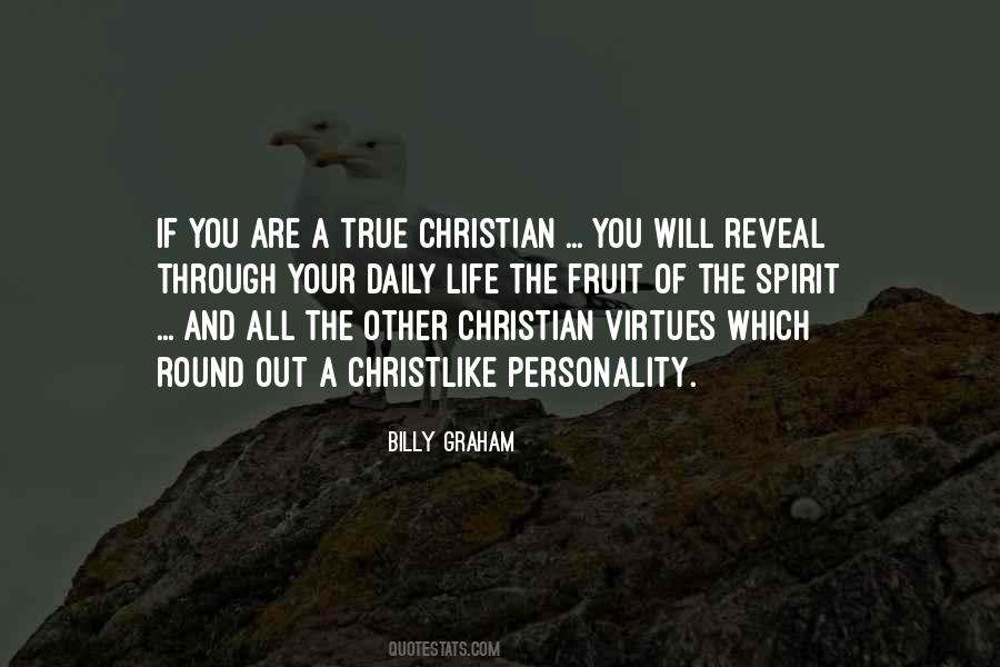 A True Christian Quotes #58245