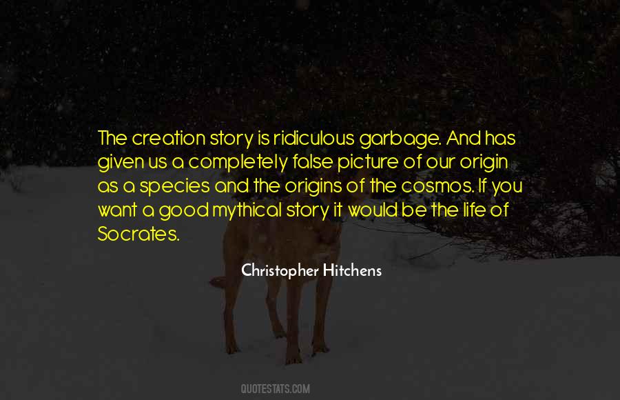 Creation Stories Quotes #945485