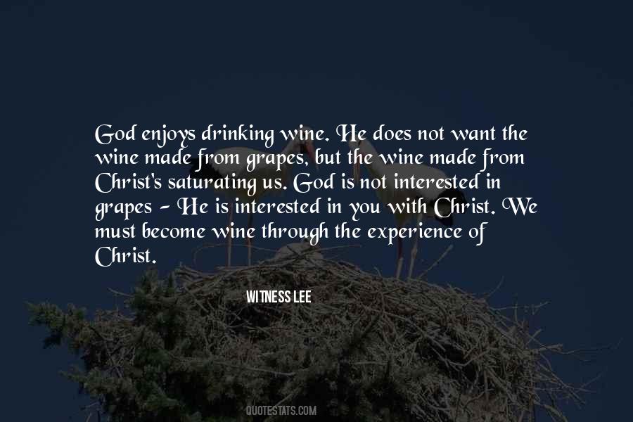 Quotes About Drinking Wine #1587012