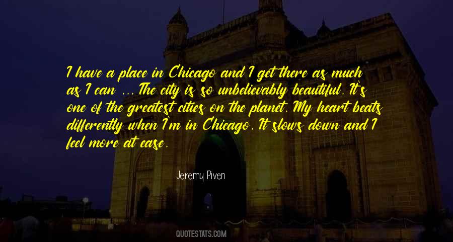 Quotes About The City Chicago #1838387