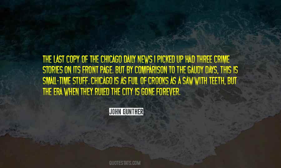 Quotes About The City Chicago #287859
