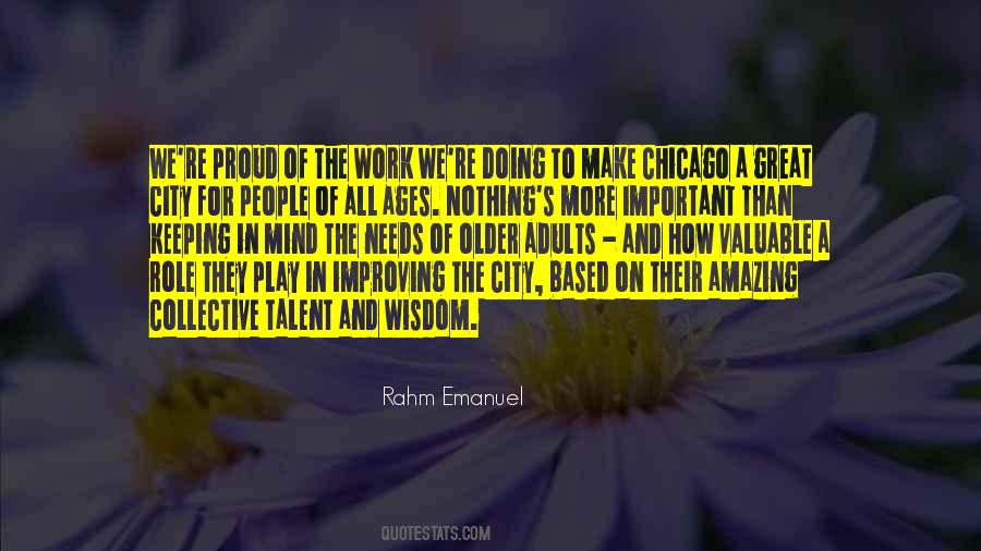 Quotes About The City Chicago #734765