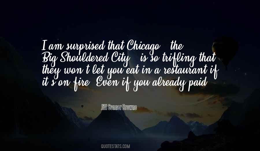 Quotes About The City Chicago #835050