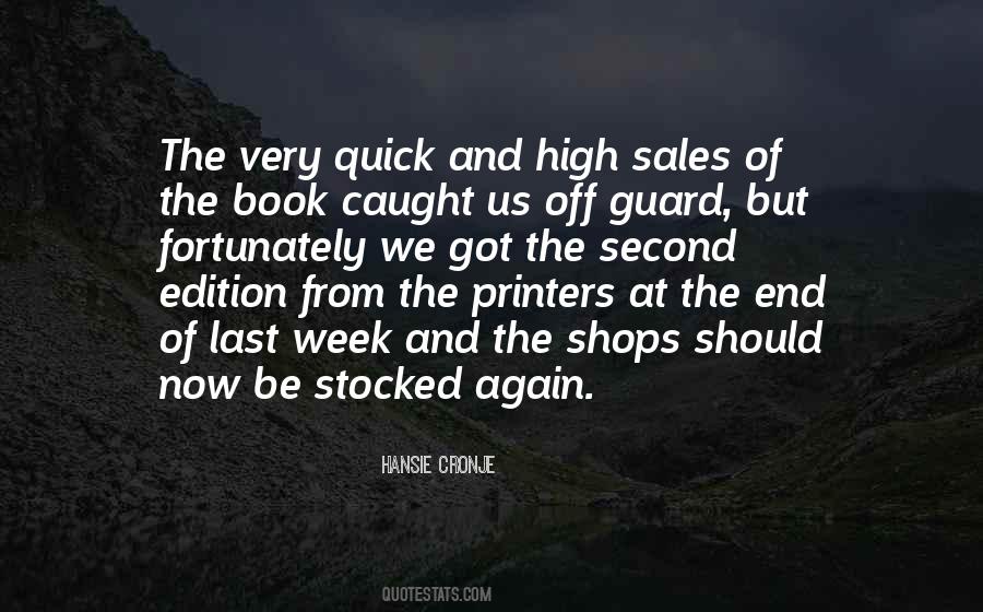 Quotes About Book Sales #668947