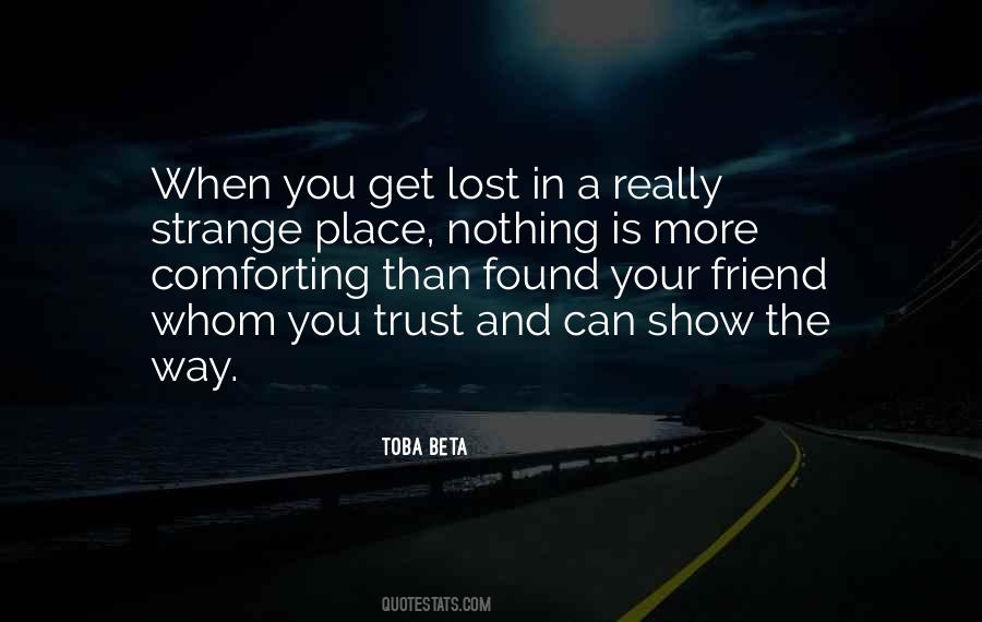 Quotes About Lost Trust #673718