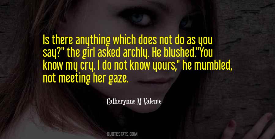 Her Gaze Quotes #1555938