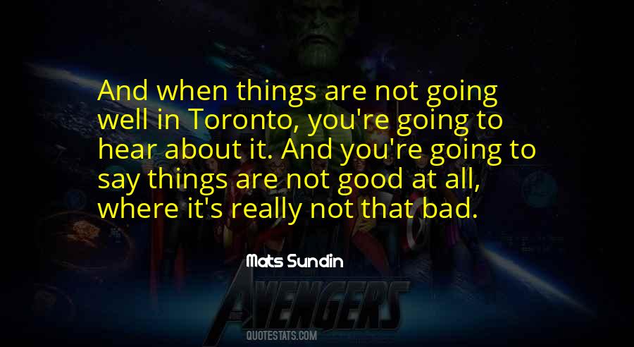 Quotes About Toronto #1095753