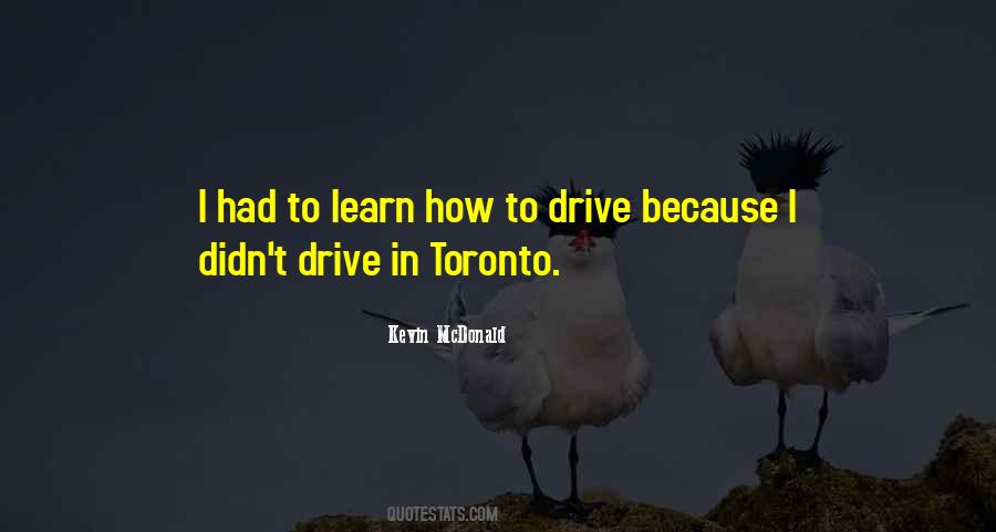 Quotes About Toronto #1244071