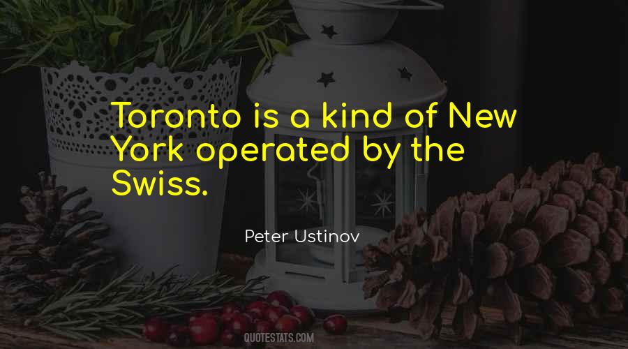 Quotes About Toronto #1524665