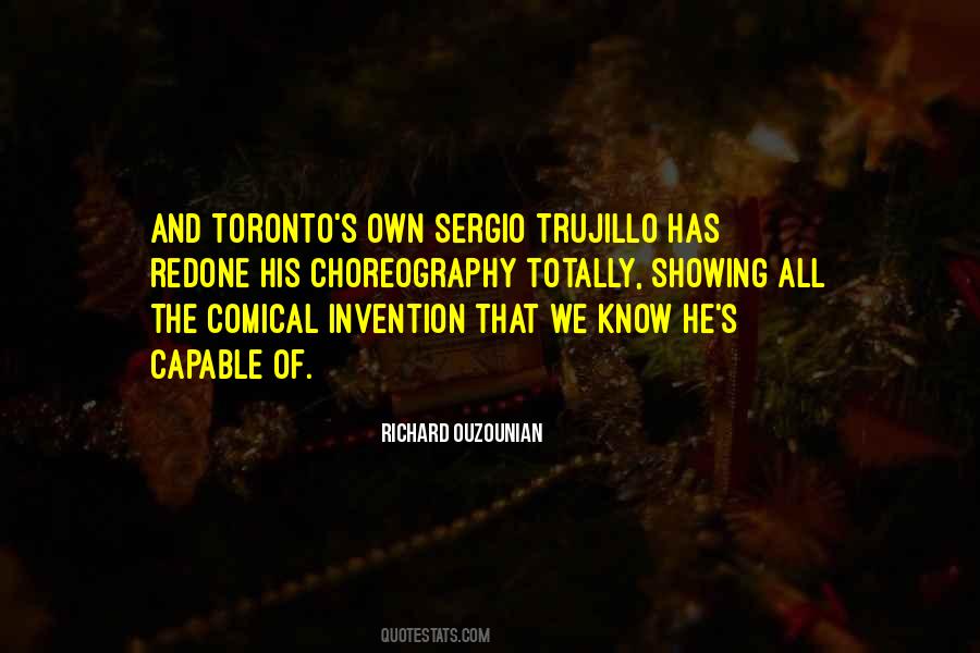 Quotes About Toronto #1618487