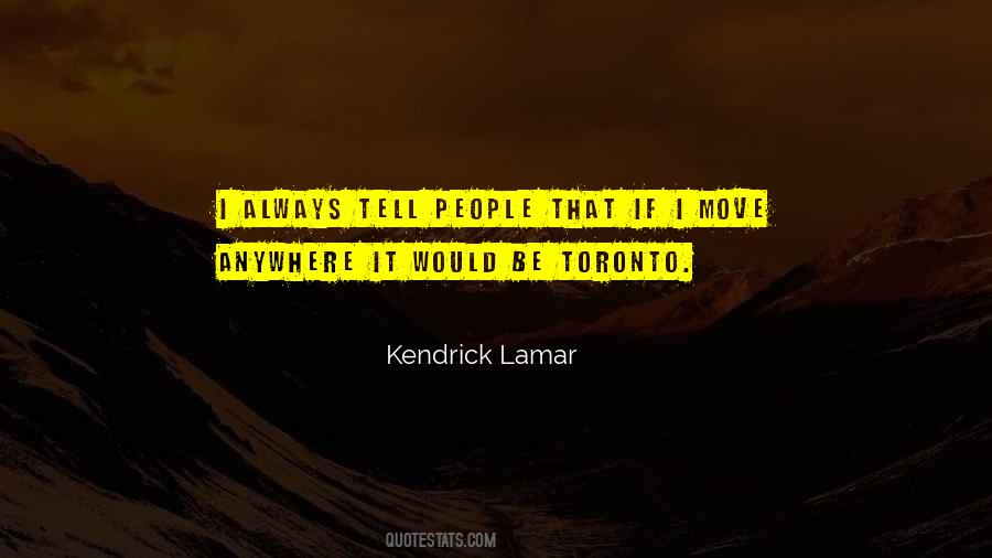 Quotes About Toronto #1856247