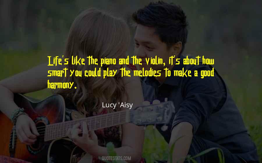 Quotes About Violin And Piano #318175