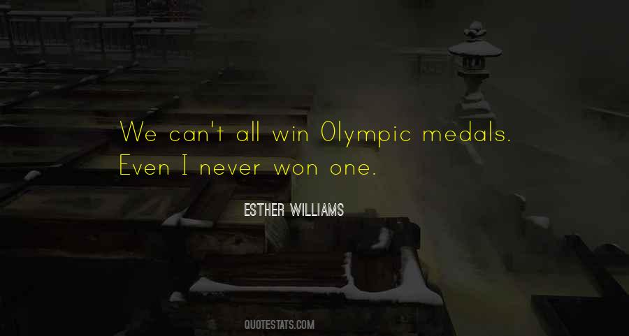 Quotes About Medals #1182193