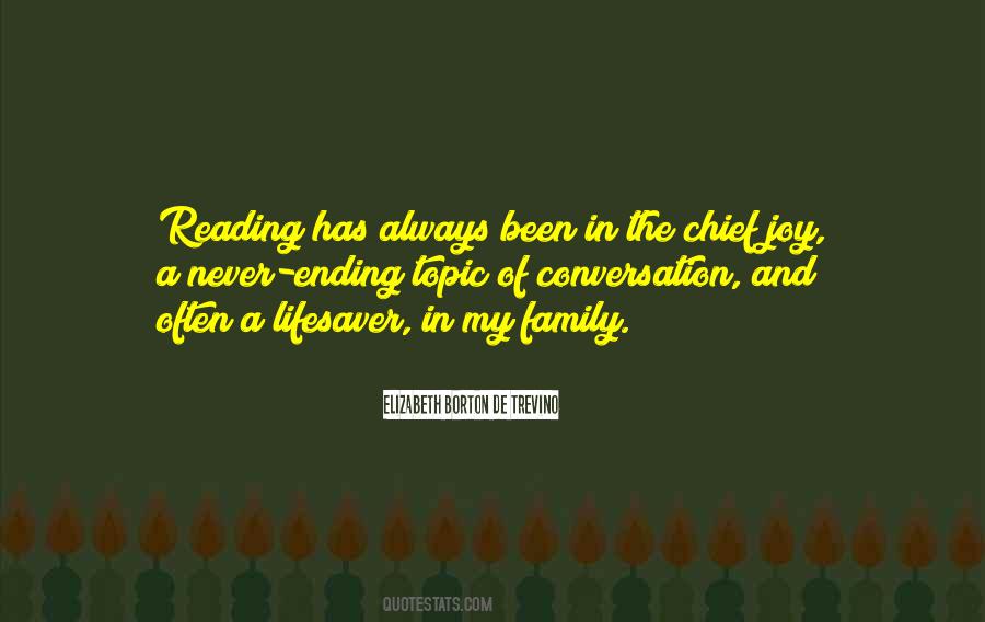 Family Reading Quotes #945046