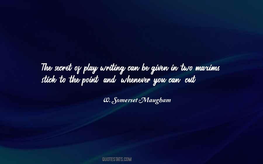 Quotes About Somerset Maugham #194322