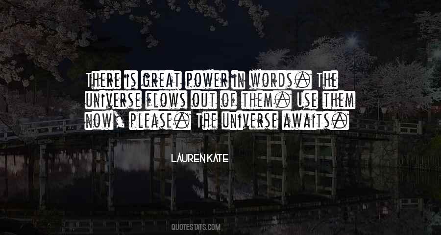 Quotes About Words Have Power #62133