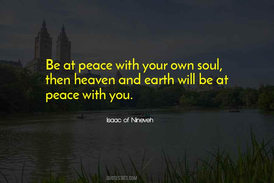 Quotes About Peace Be With You #25242