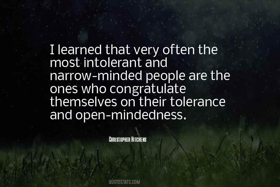Most Intolerant Quotes #1315630