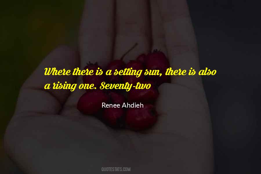 Quotes About Rising Sun #563408