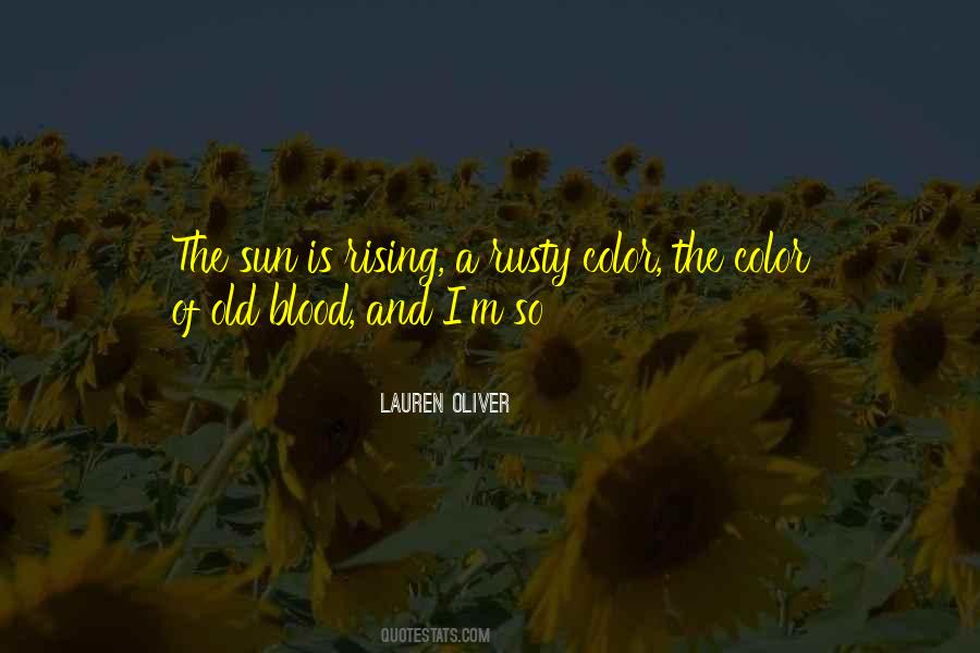 Quotes About Rising Sun #576988