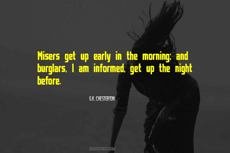Quotes About Early In The Morning #1335226