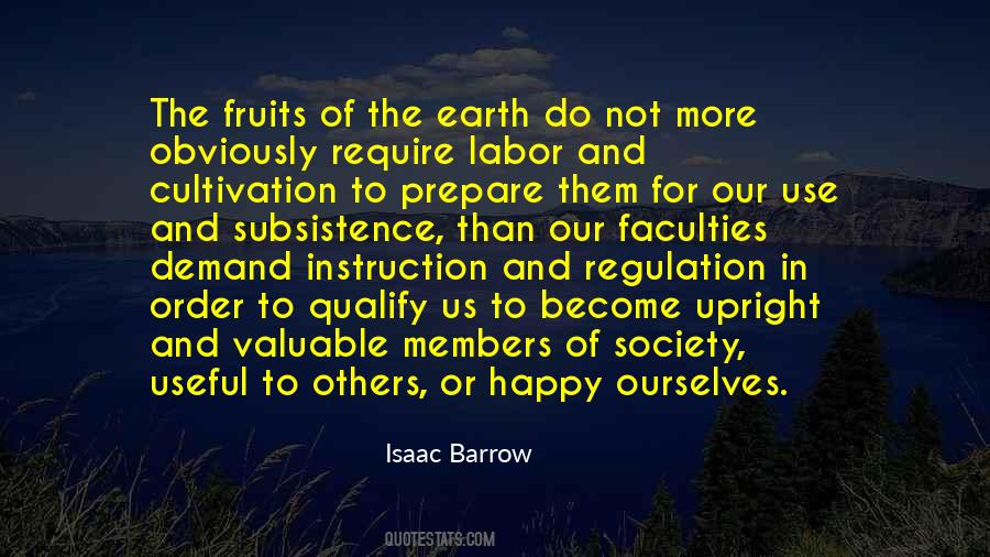 Quotes About Fruits Of Labor #446007