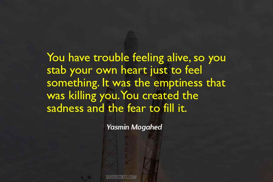 Quotes About Feeling Of Emptiness #1176921